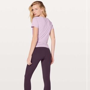 Lululemon Align Crop *21" Black Currant Size 4